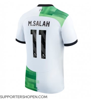 Liverpool Mohamed Salah #11 Borta Matchtröja 2023-24 Kortärmad